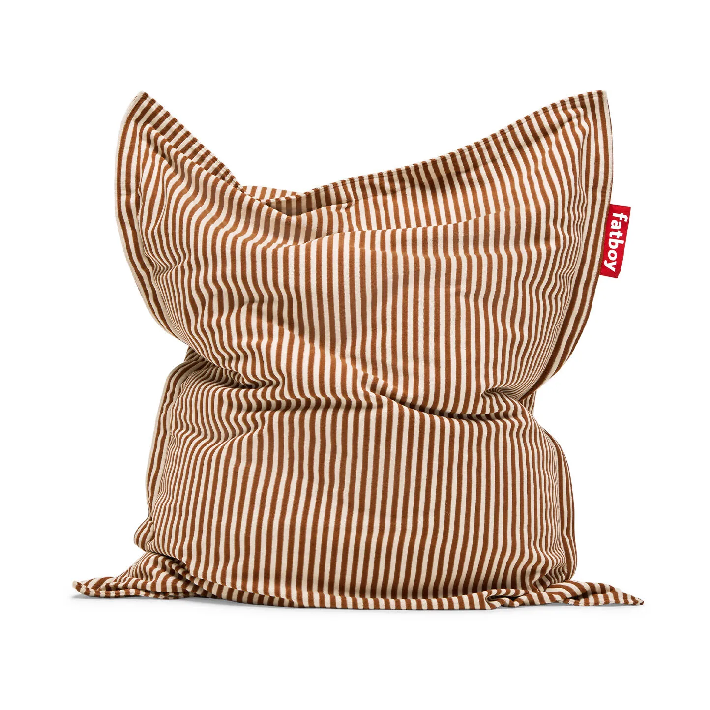 Fatboy Original Slim Velvet sittsäck, Recycled cognac creme Fatboy