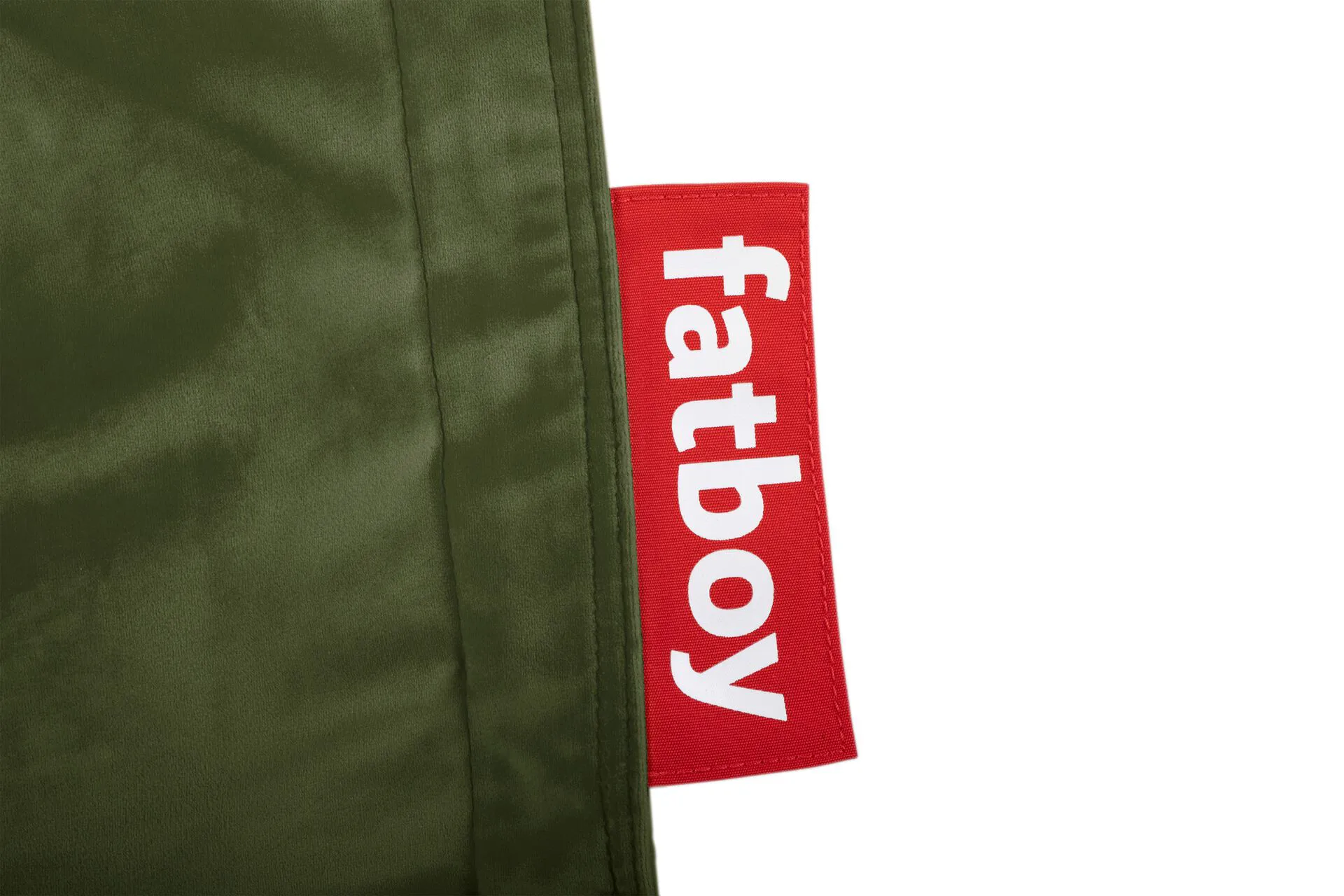Fatboy Original Slim Velvet sittsäck, Recycled deep green Fatboy