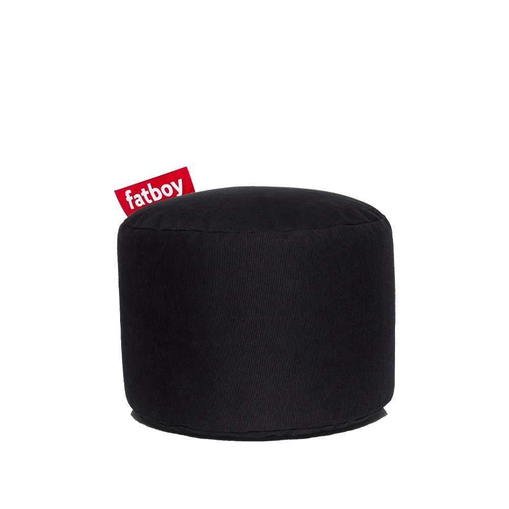 Fatboy Point Stonewashed sittpuff, black Fatboy