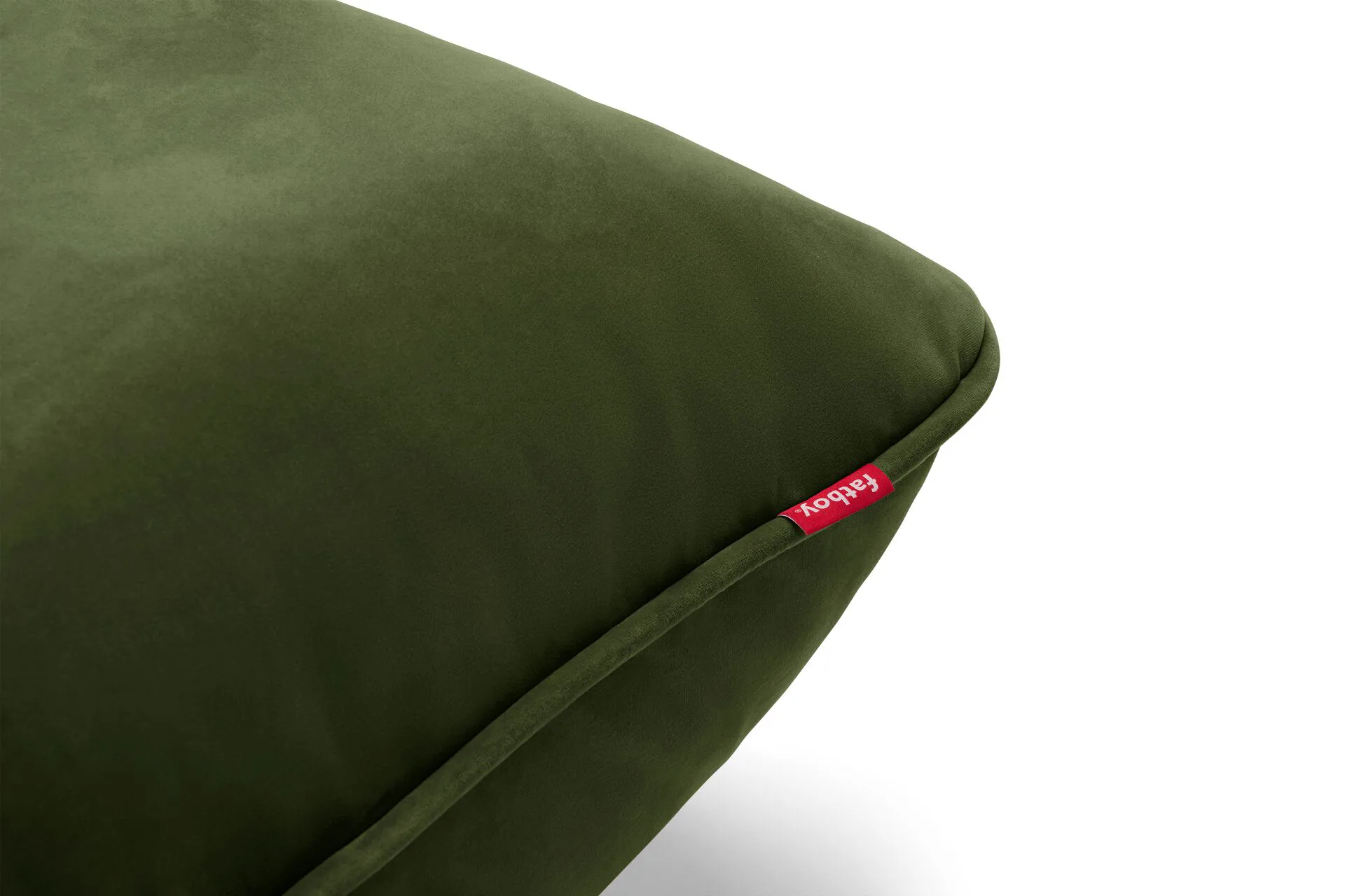 Fatboy Sumo hörnmodul, Velvet recycled deep green, 108x108x90 cm Fatboy