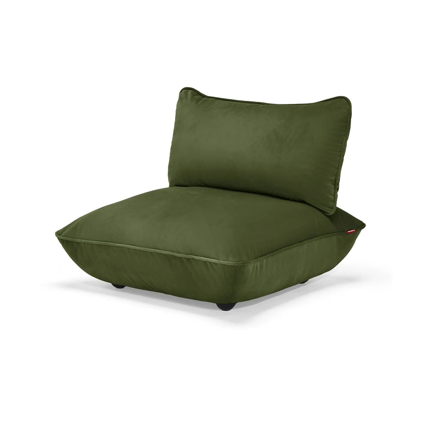 Fatboy Sumo mittmodul, Velvet recycled deep green, 108x108x90 cm Fatboy