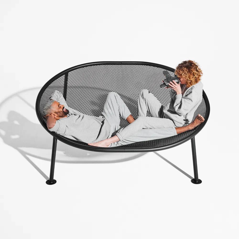 Netorious loungesoffa, anthracite Fatboy