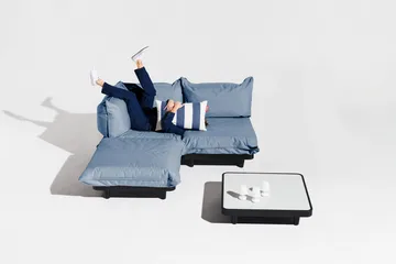 Paletti set medium rock grey modulsoffa inkl. bord - Fatboy