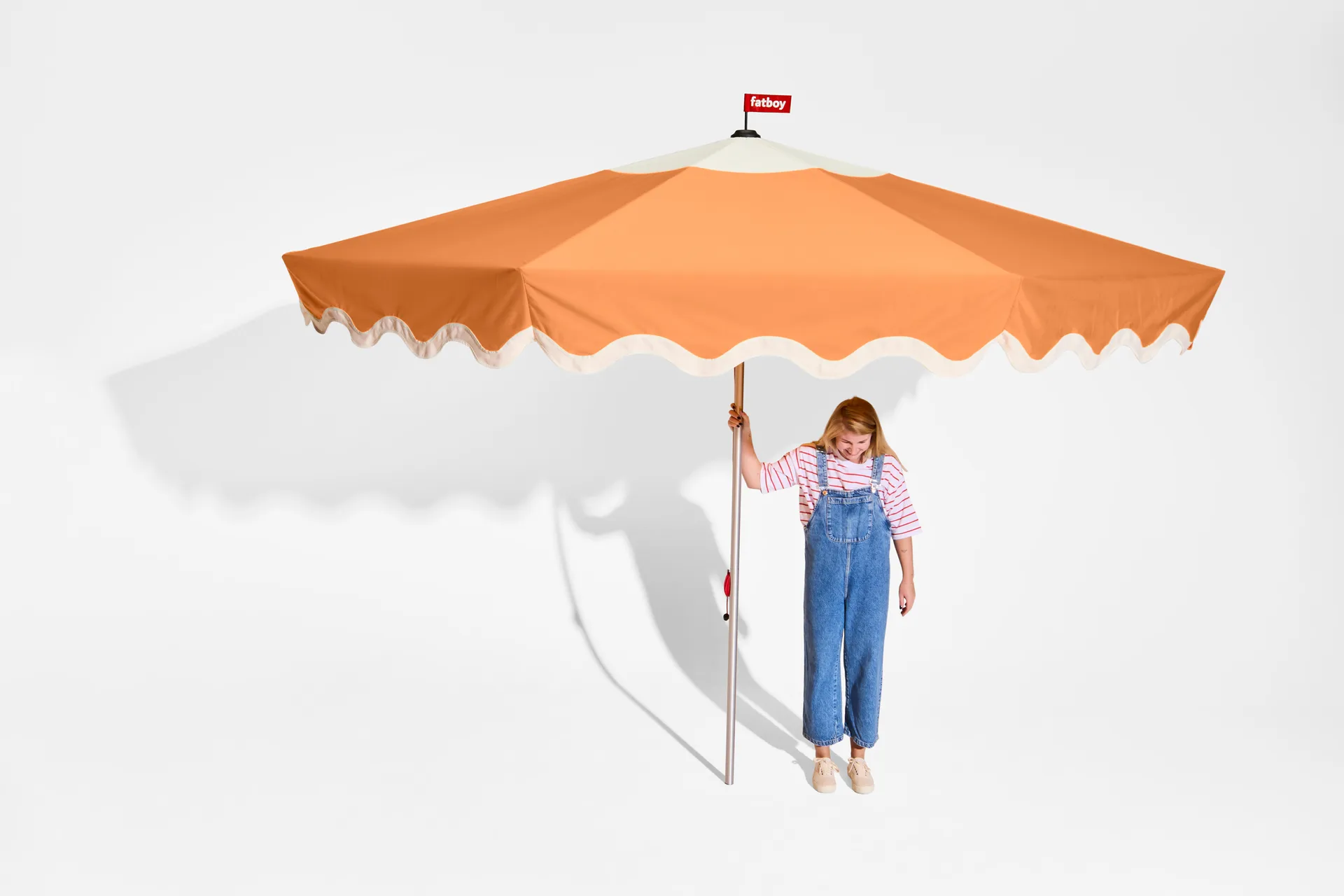 Pensol parasoll, Orange, Ø350 cm Fatboy