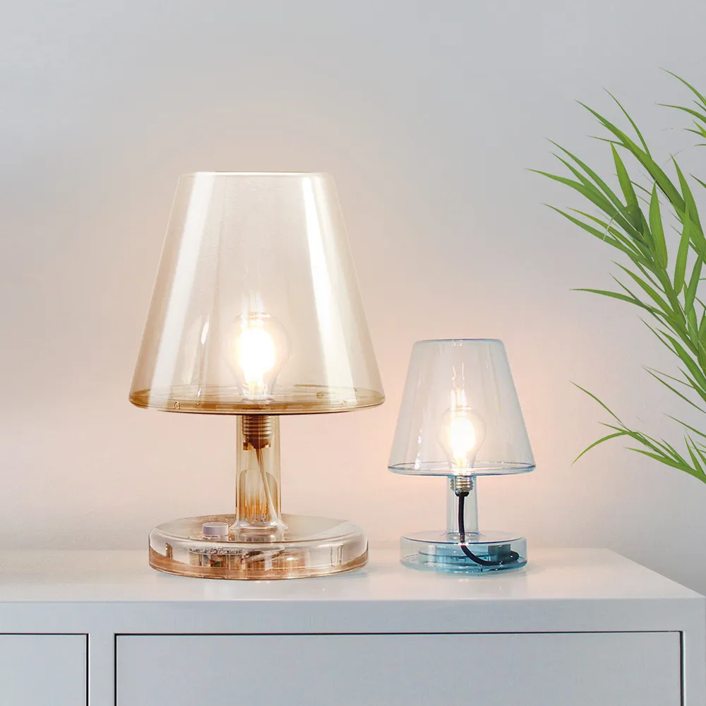 Transloetje bordslampa, grey Fatboy