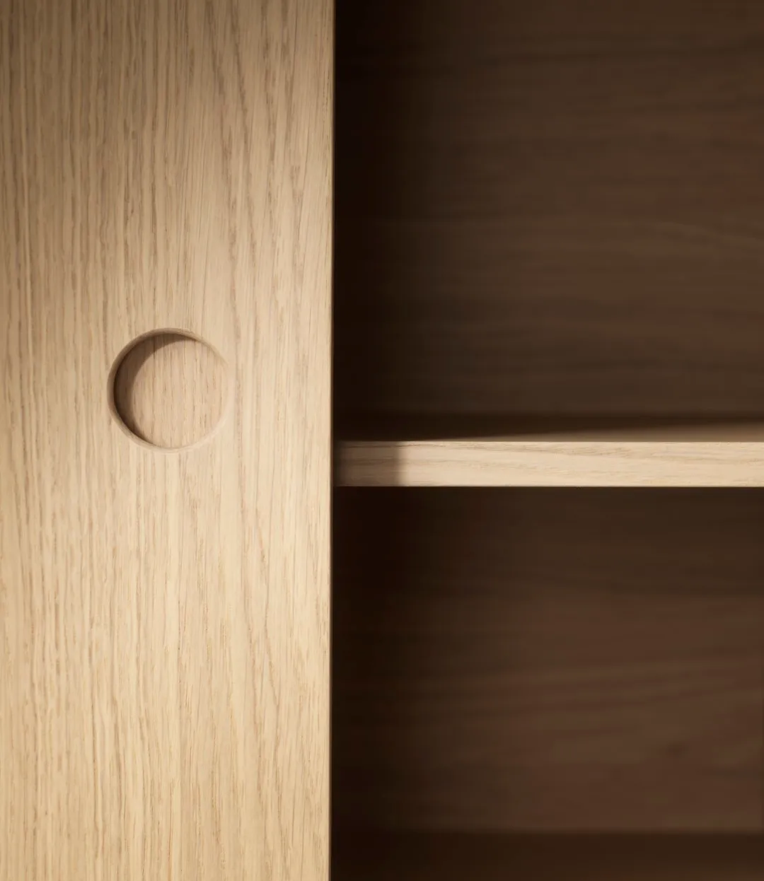 A85 Butler sideboard, Oak nature lacquered FDB Møbler