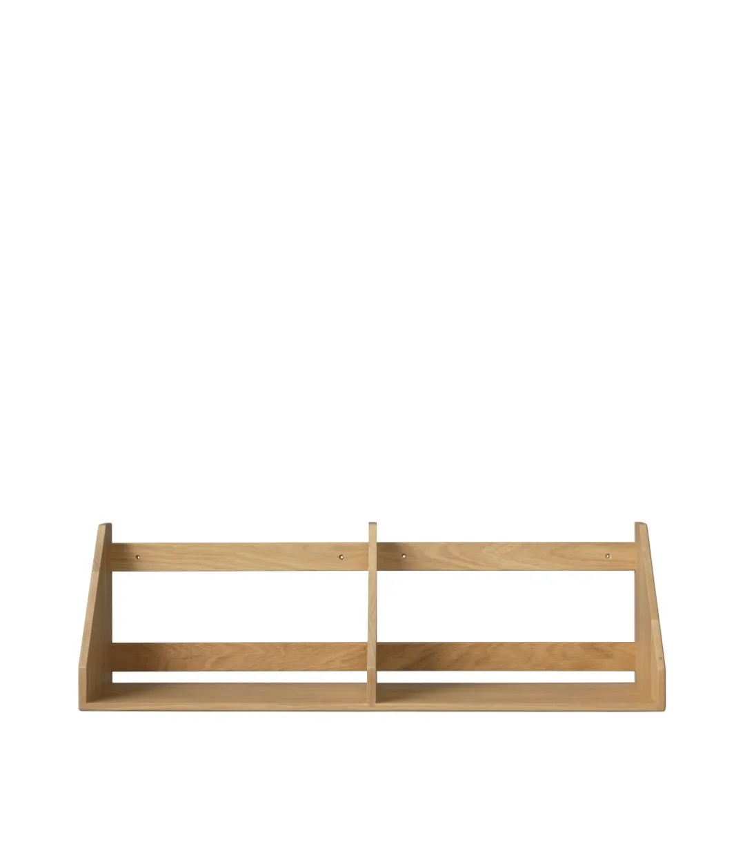 B5 hylla gloss 5 80x21 cm, Oak nature lacquered FDB Møbler