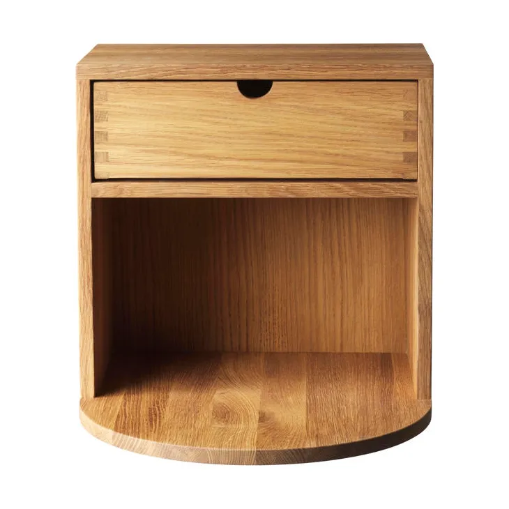 B99 Radius väggskåp, Oak nature oiled FDB Møbler
