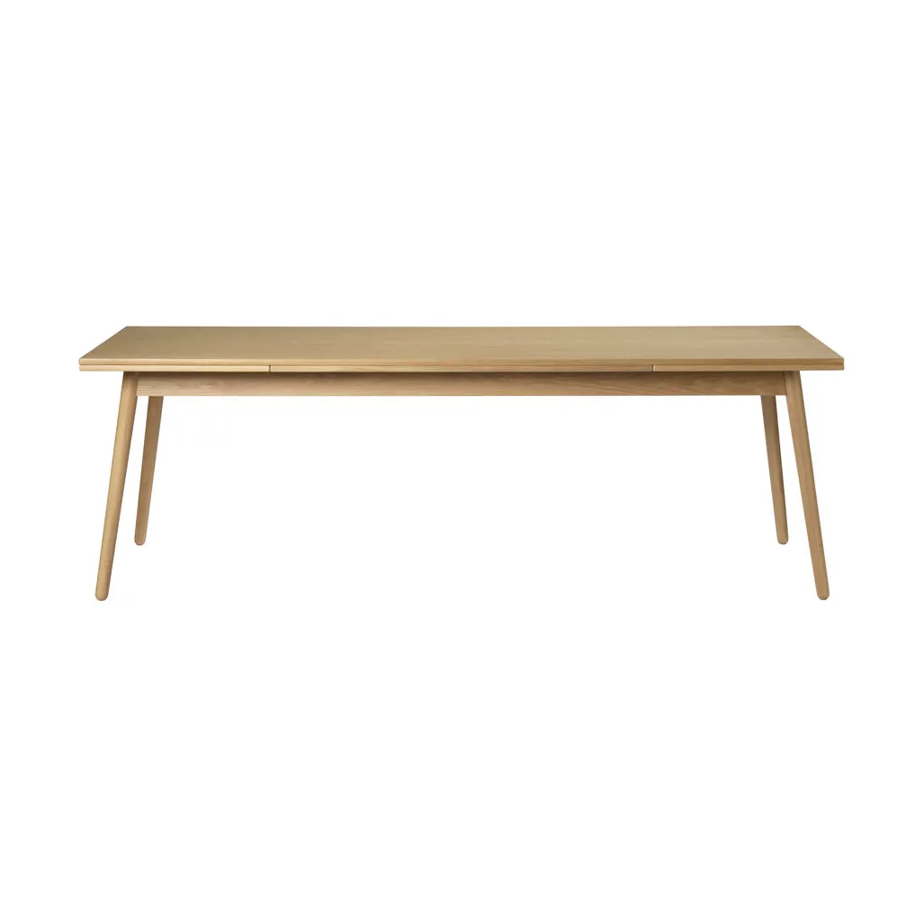 C35C matbord dutch extract 82x160 cm, Oak nature-oak nature lacquered FDB Møbler