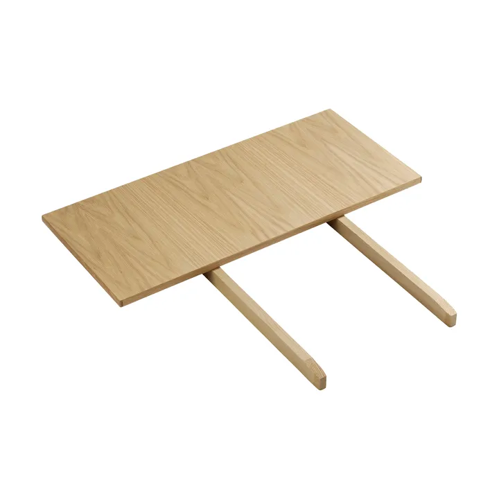 C35S iläggsskiva 95x45 cm - Oak nature waterbased laquer - FDB Møbler