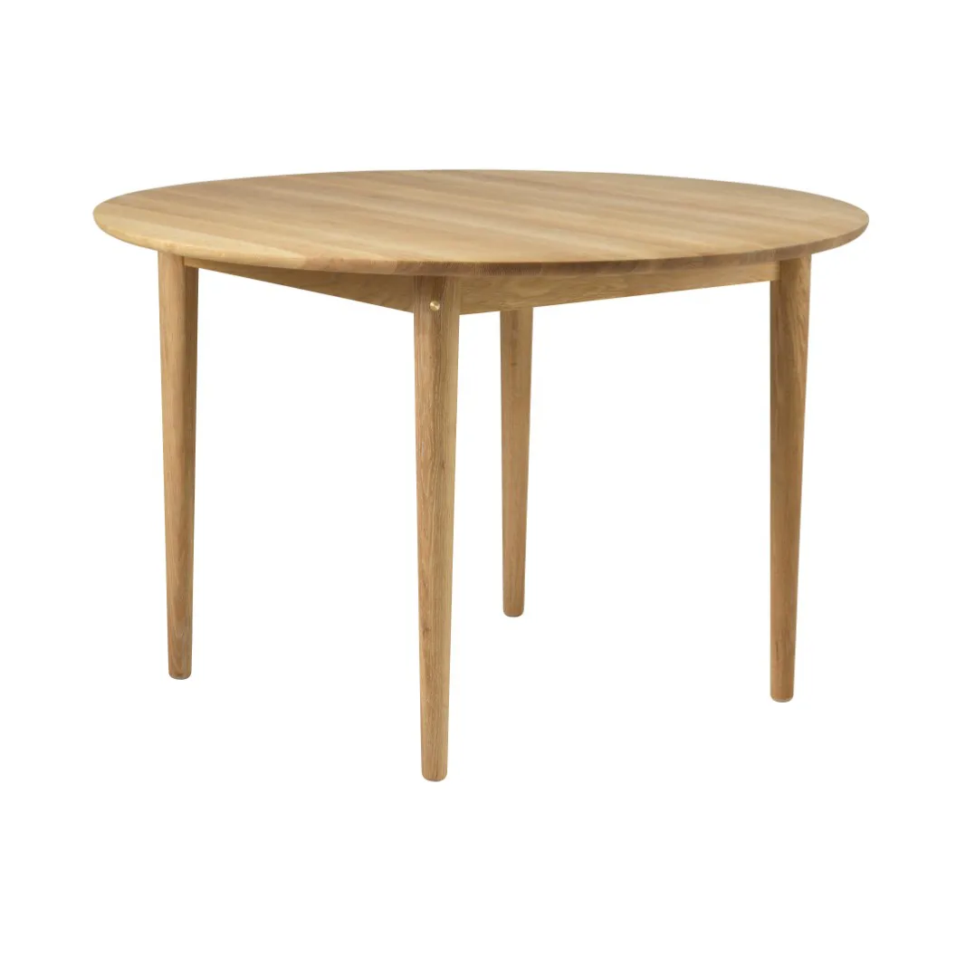 C62 matbord, Oak nature oiled FDB Møbler