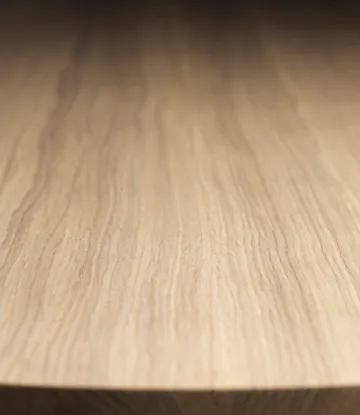 F24 Radius bänk - Oak nature lacquered 45x145 cm - FDB Møbler