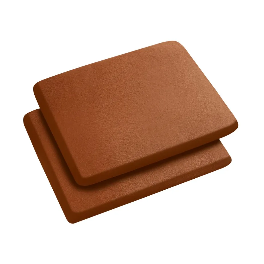 J146 sittdyna, Cognac leather FDB Møbler