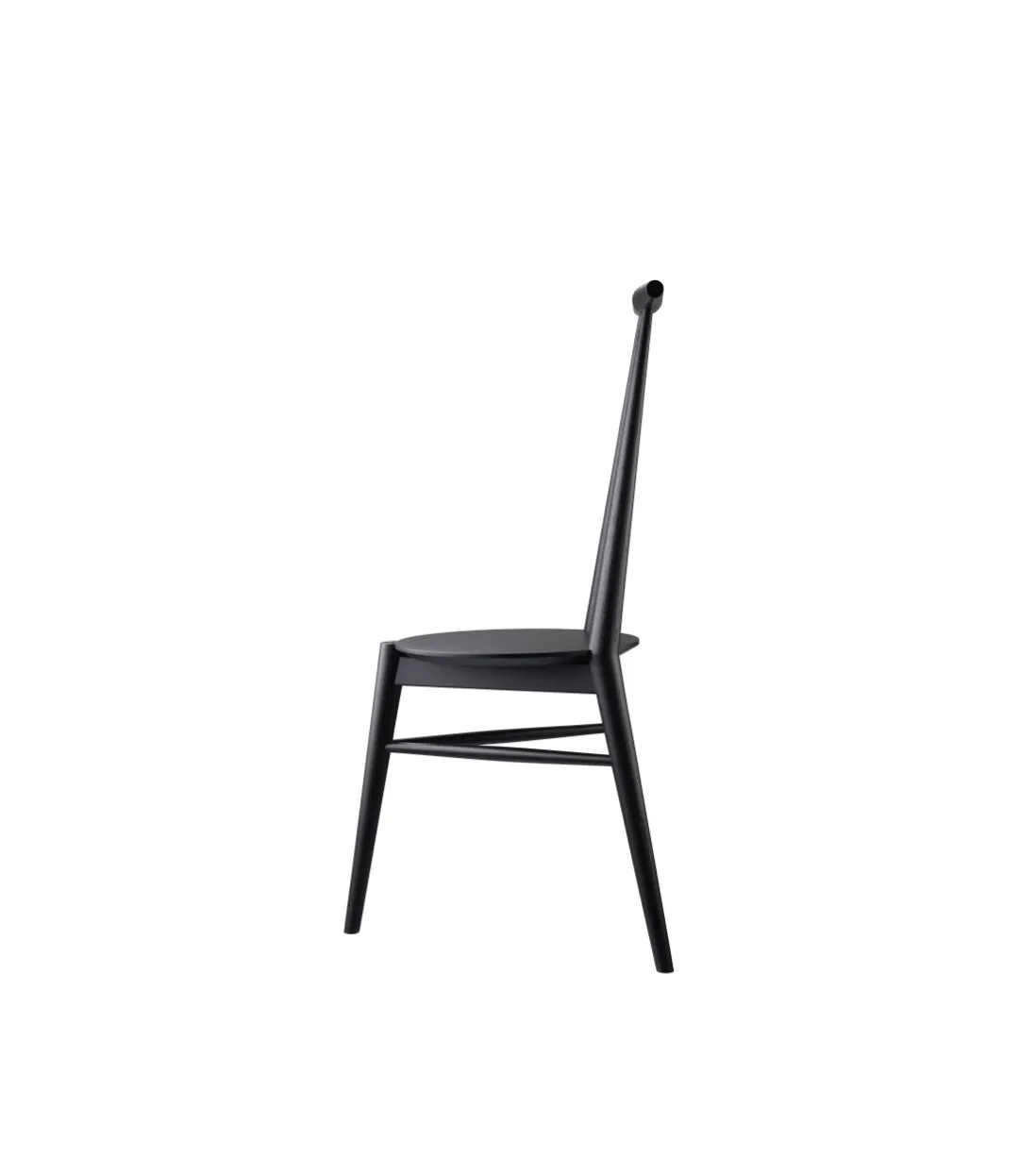 J157 Anker stol, Oak black lacquered FDB Møbler