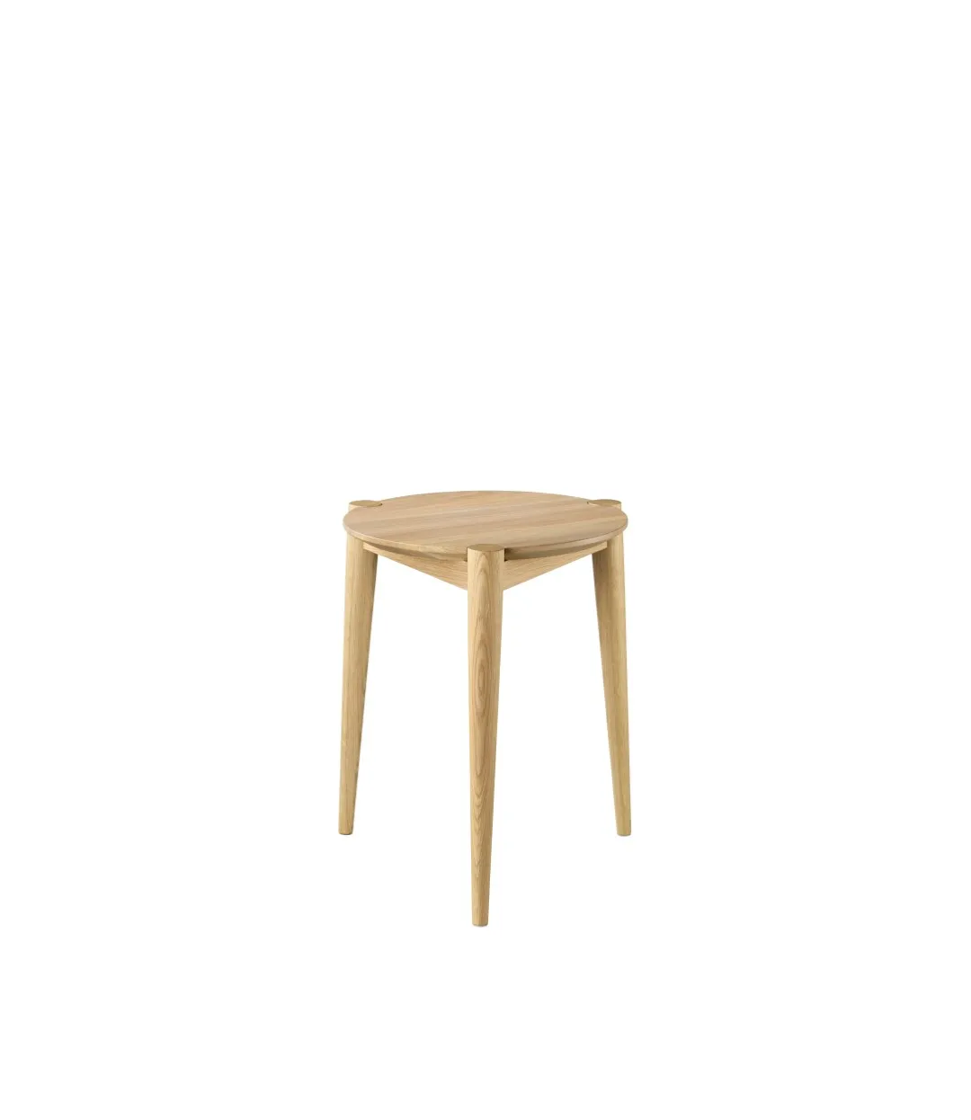 J160 pall 35 cm, Oak nature lacquered FDB Møbler