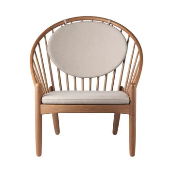 J166 Jørna stol - Smoked oak-beige - FDB Møbler
