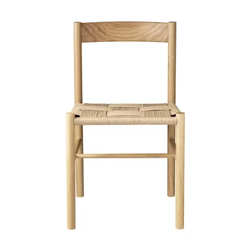 J178 Lønstrup stol v2 - Oak nature lacquered-papercord - FDB Møbler