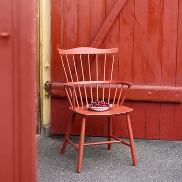J52B stol - Brick red - FDB Møbler