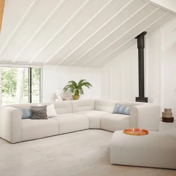 L44 Mols soffmodul höger - Beige - FDB Møbler