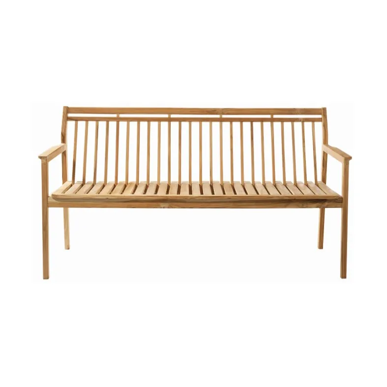 M11 Sammen 3-sits bänk, Teak-nature oiled FDB Møbler