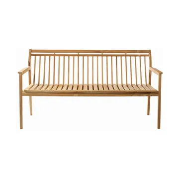 M11 Sammen 3-sits bänk - Teak-nature oiled - FDB Møbler