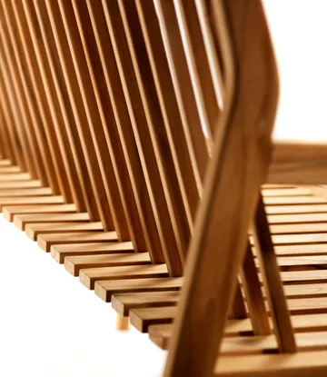 M11 Sammen 3-sits bänk - Teak-nature oiled - FDB Møbler