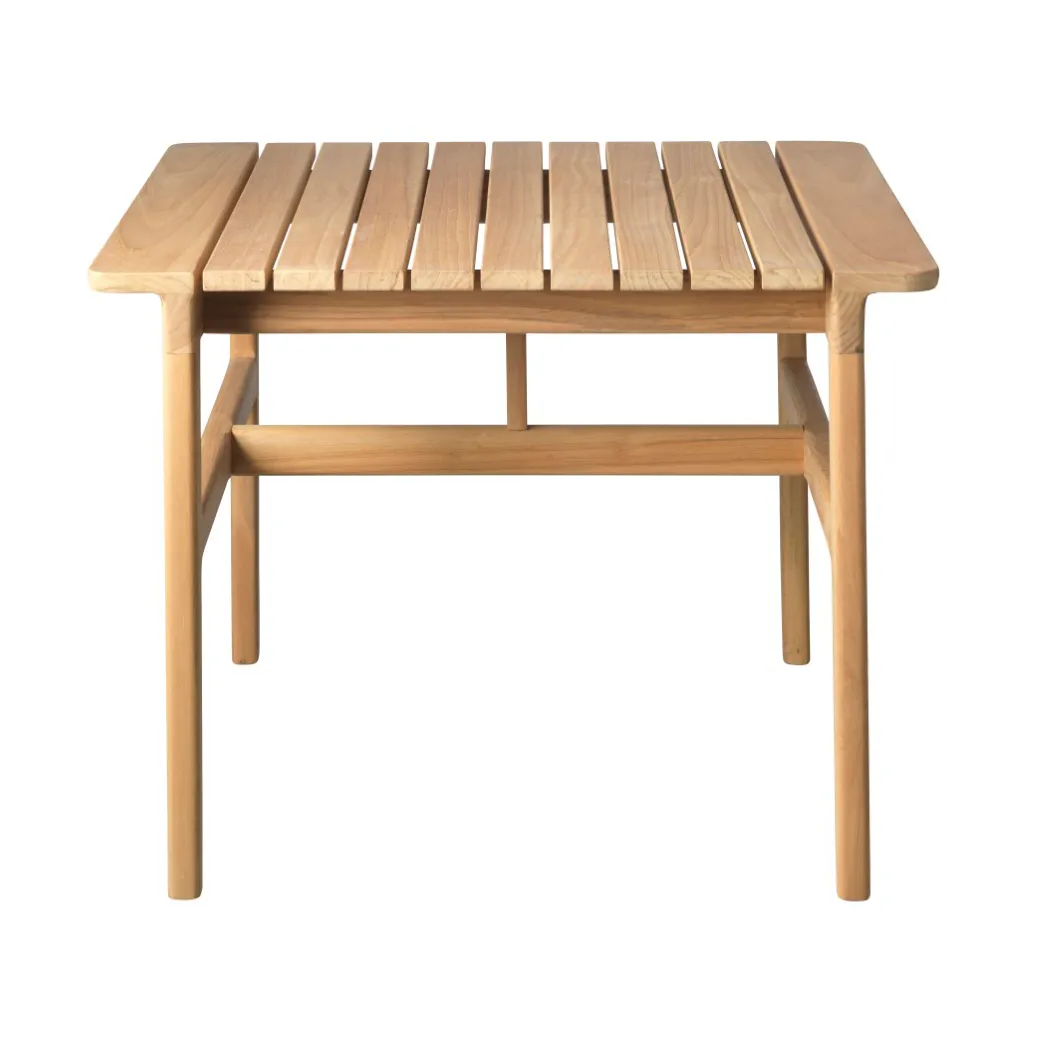 M19 Sammen loungebord 61,5x47,7 cm, Teak-nature oiled FDB Møbler