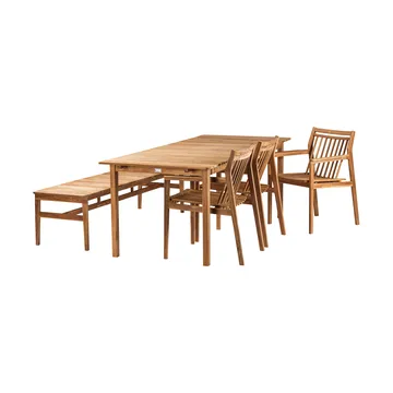 M2 Sammen trädgårdsbord - Teak-nature oiled - FDB Møbler