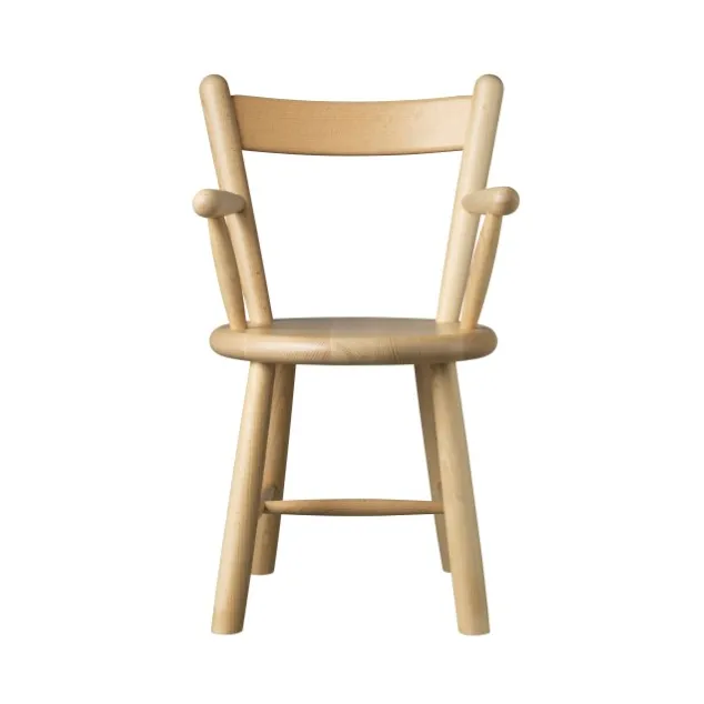 P9 barnstol, Beech nature lacquered FDB Møbler