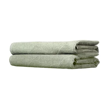 R33 Kirkeby badhandduk 2-pack - Sea spray - FDB Møbler