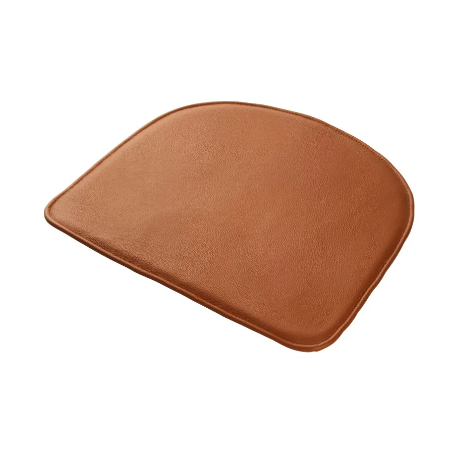 R5 Nøje J48 sittdyna, Cognac leather FDB Møbler