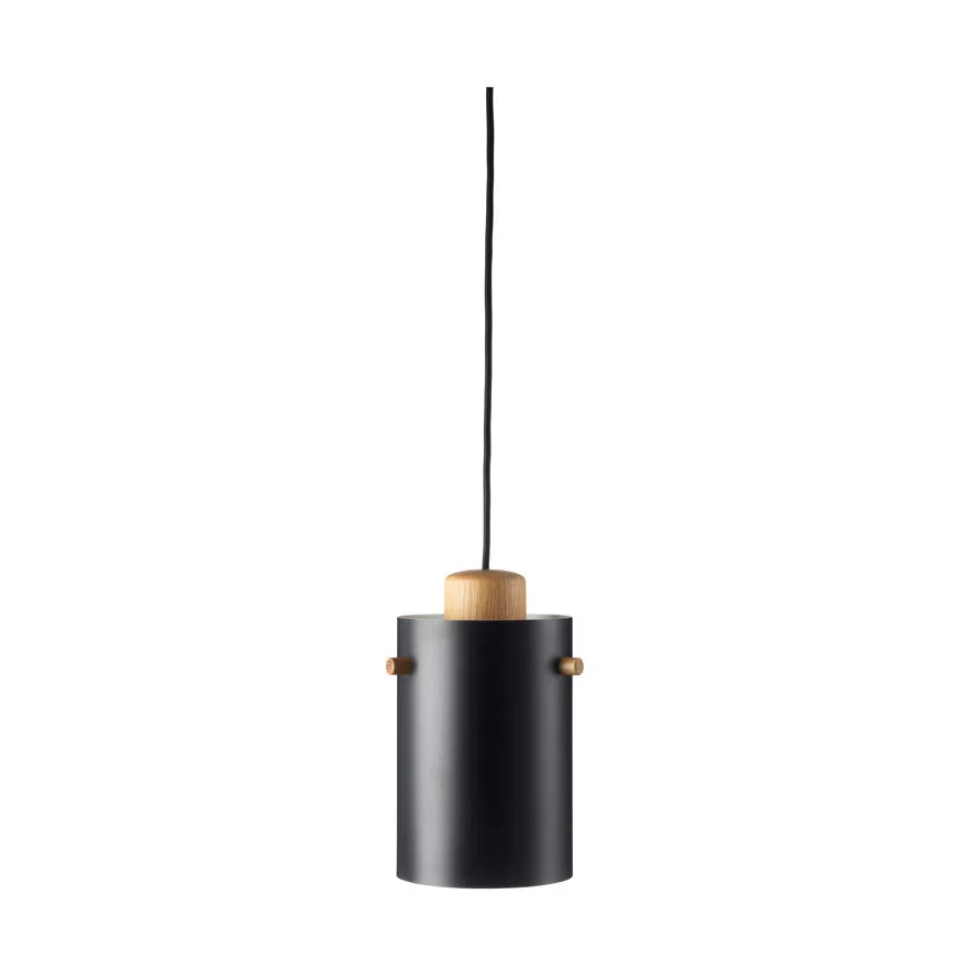 U10 Asnæs pendel, Oak nature lacquered-black FDB Møbler