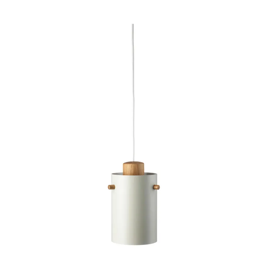 U10 Asnæs pendel, Oak nature lacquered-silk grey FDB Møbler