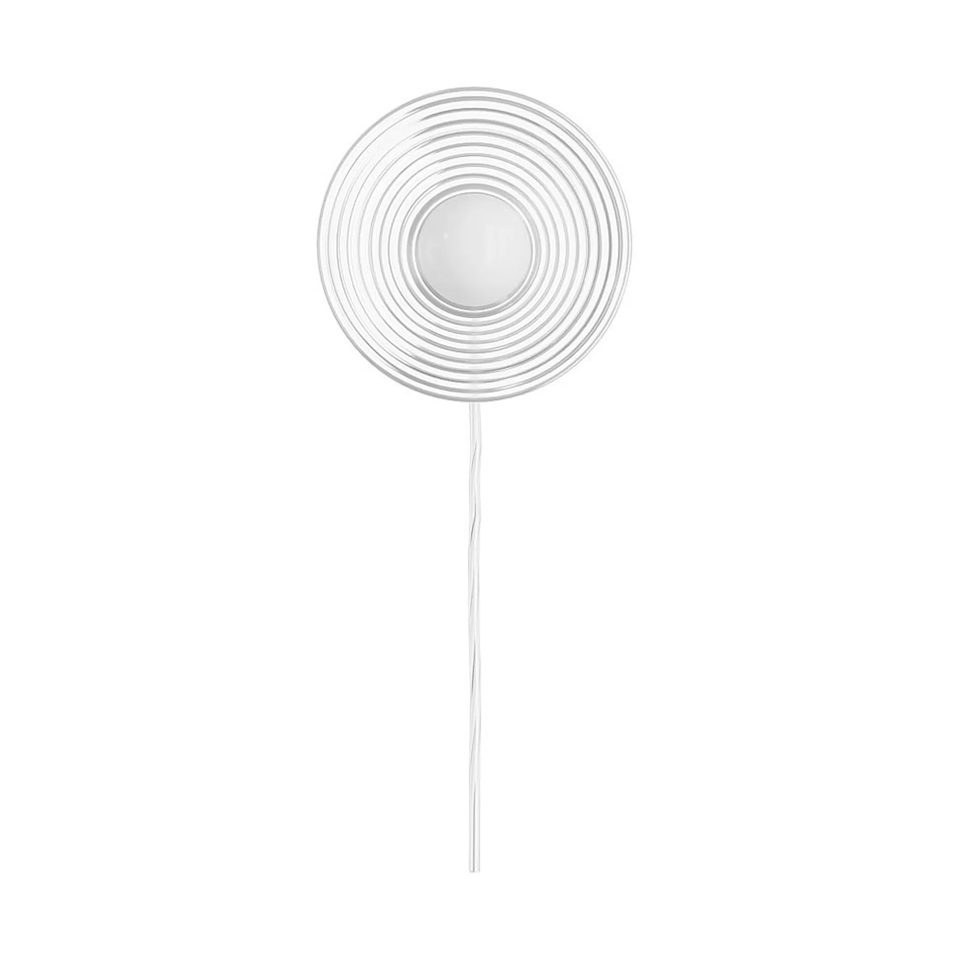U12 Sletterhage vägglampa, Aluminium-opalglas FDB Møbler