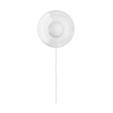 U12 Sletterhage vägglampa - Aluminium-opalglas - FDB Møbler