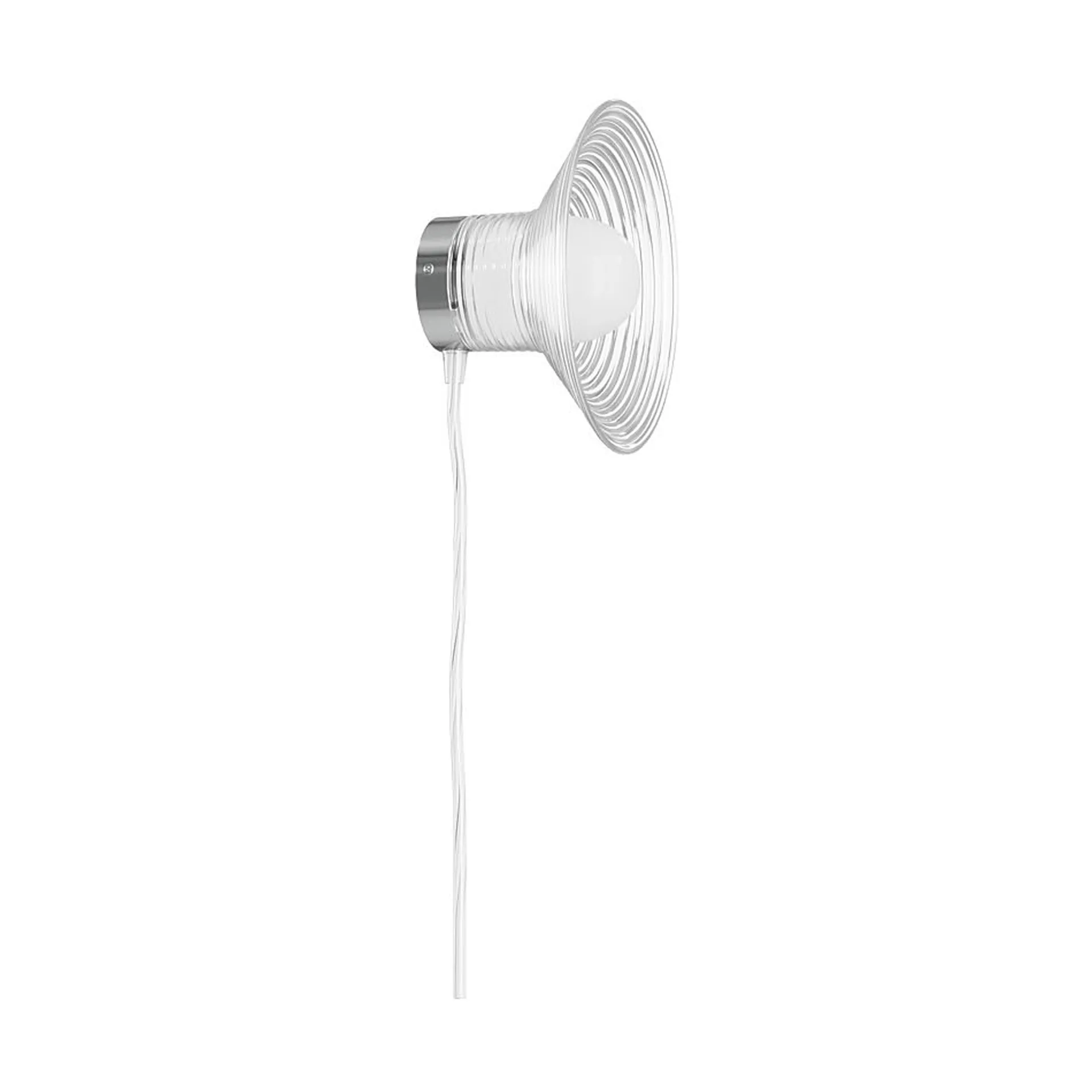 U12 Sletterhage vägglampa, Aluminium-opalglas FDB Møbler