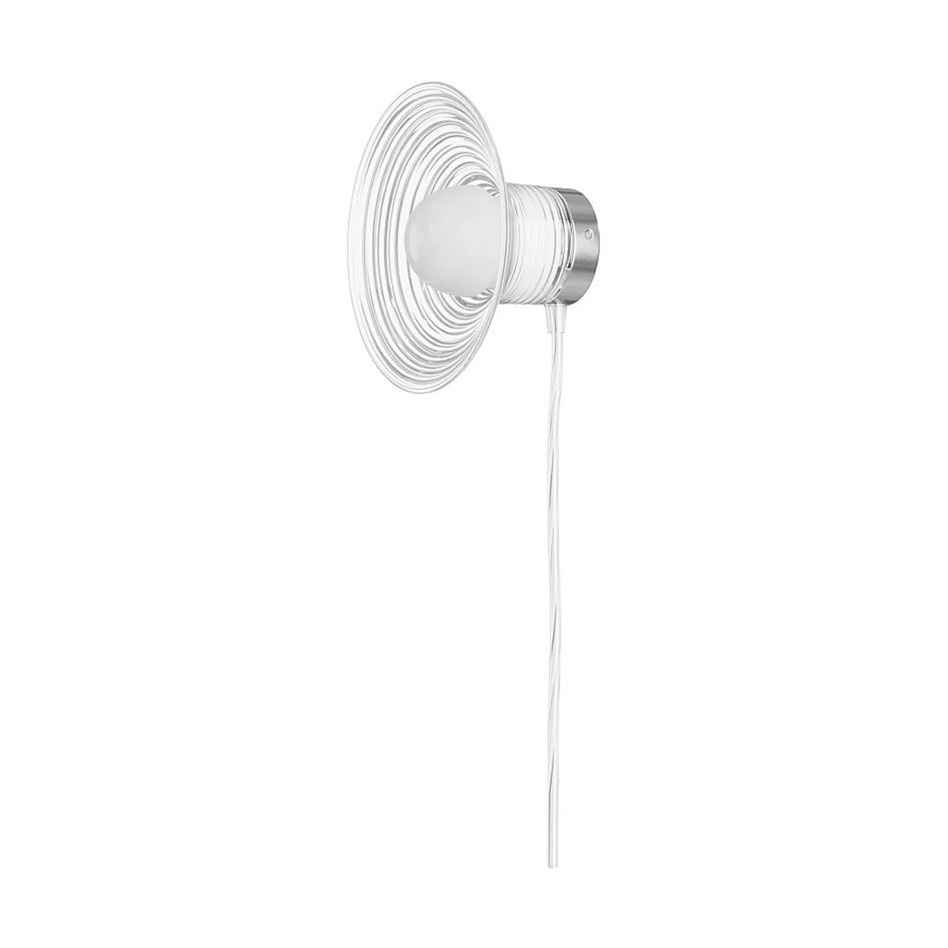 U12 Sletterhage vägglampa, Aluminium-opalglas FDB Møbler