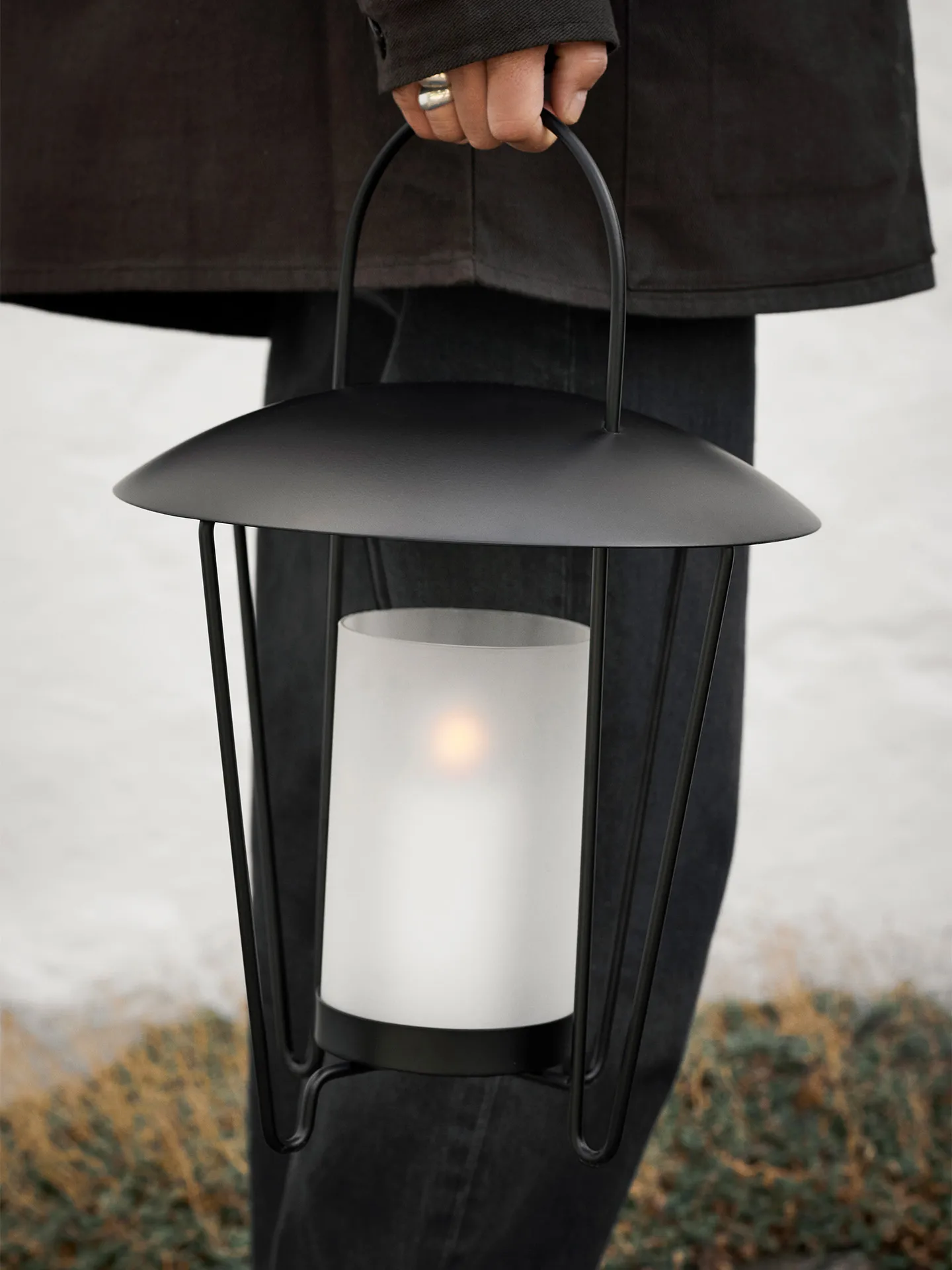 Abri lanterna, Black Ferm Living