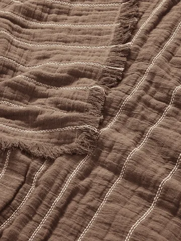 Aires överkast 240x160 cm - Stone - Ferm Living