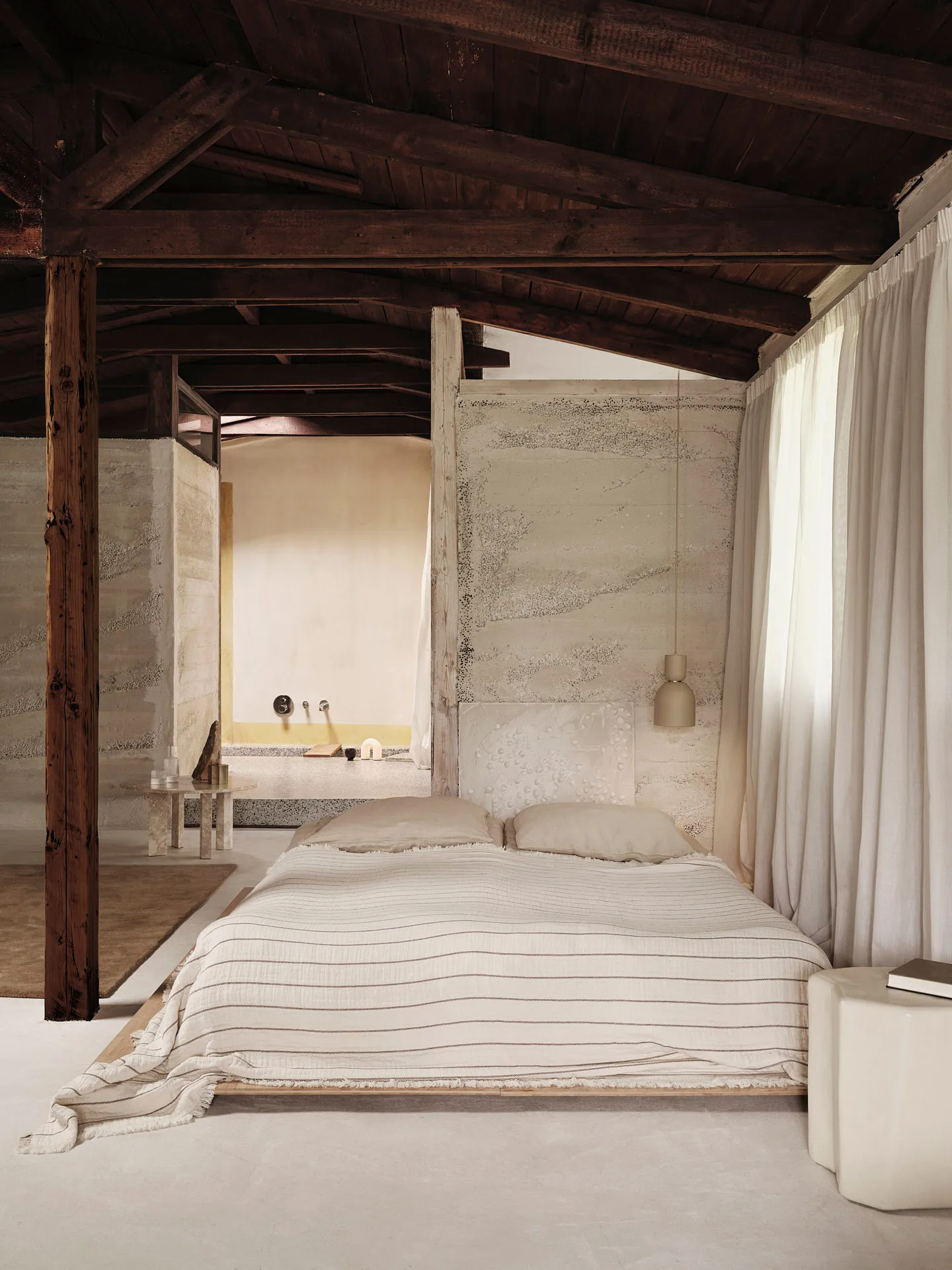 Aires överkast 240x250 cm, Undyed Ferm Living