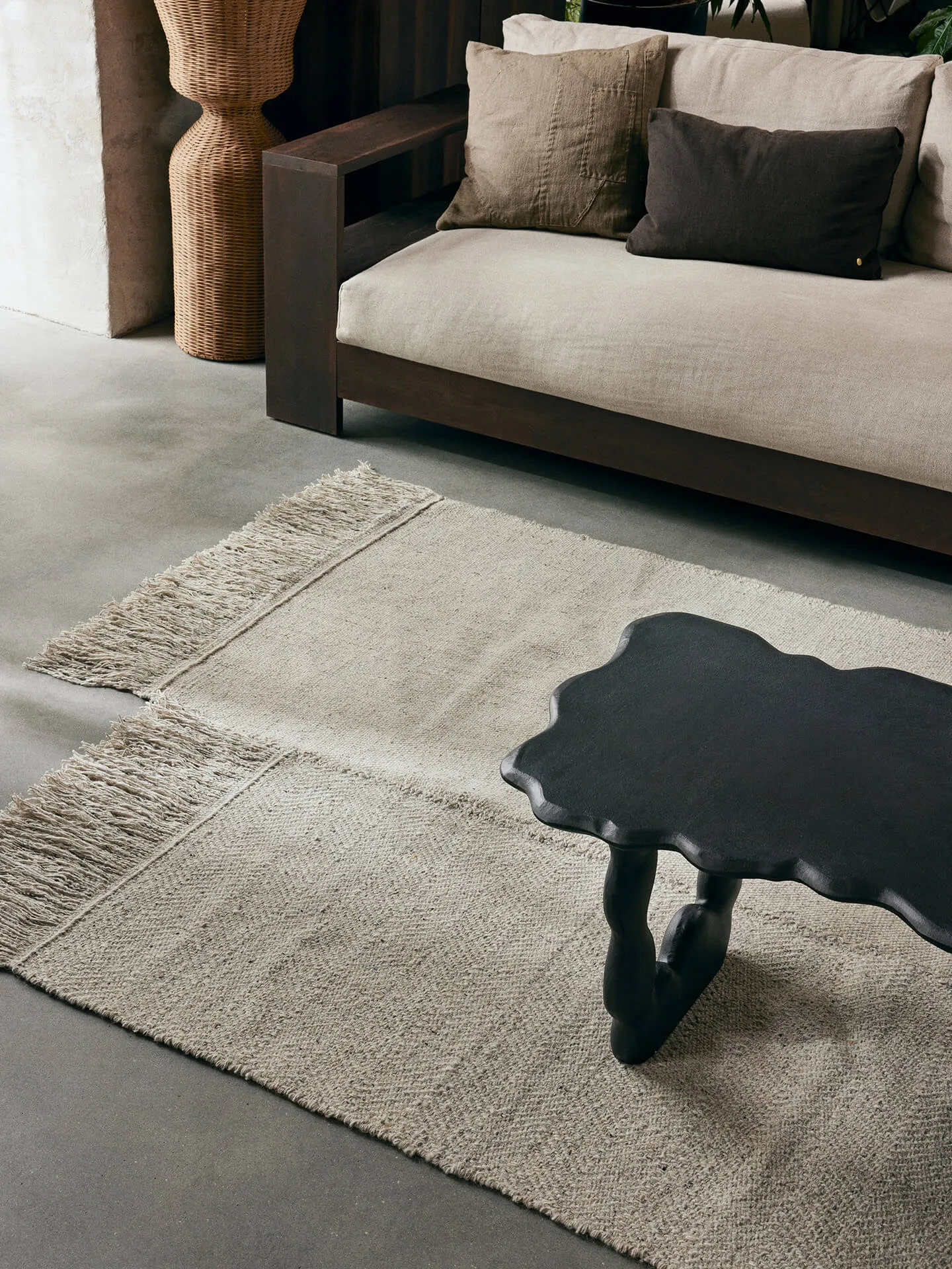 Alter ullmatta, Natural, 160x270 cm Ferm Living