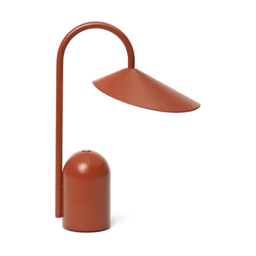 Arum portabel lampa - Oxide Red - Ferm Living