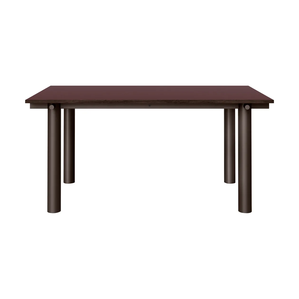Atura matbord, Dark chocolate-burgundy, 90x160 cm Ferm Living