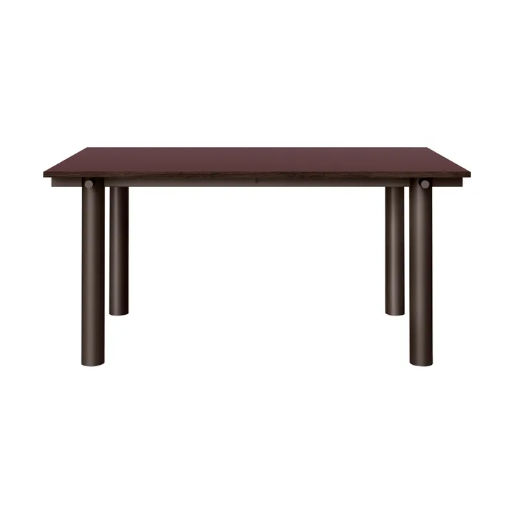Atura matbord - Dark chocolate-burgundy, 90x160 cm - Ferm Living