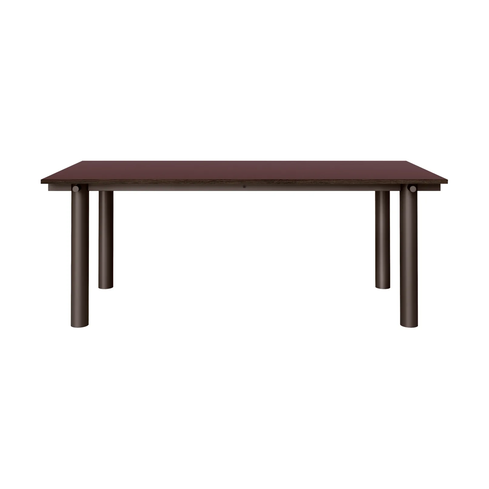 Atura matbord, Dark chocolate-burgundy, 90x200 cm Ferm Living