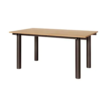 Atura matbord - Dark chocolate-ekfanér, 90x160 cm - Ferm Living