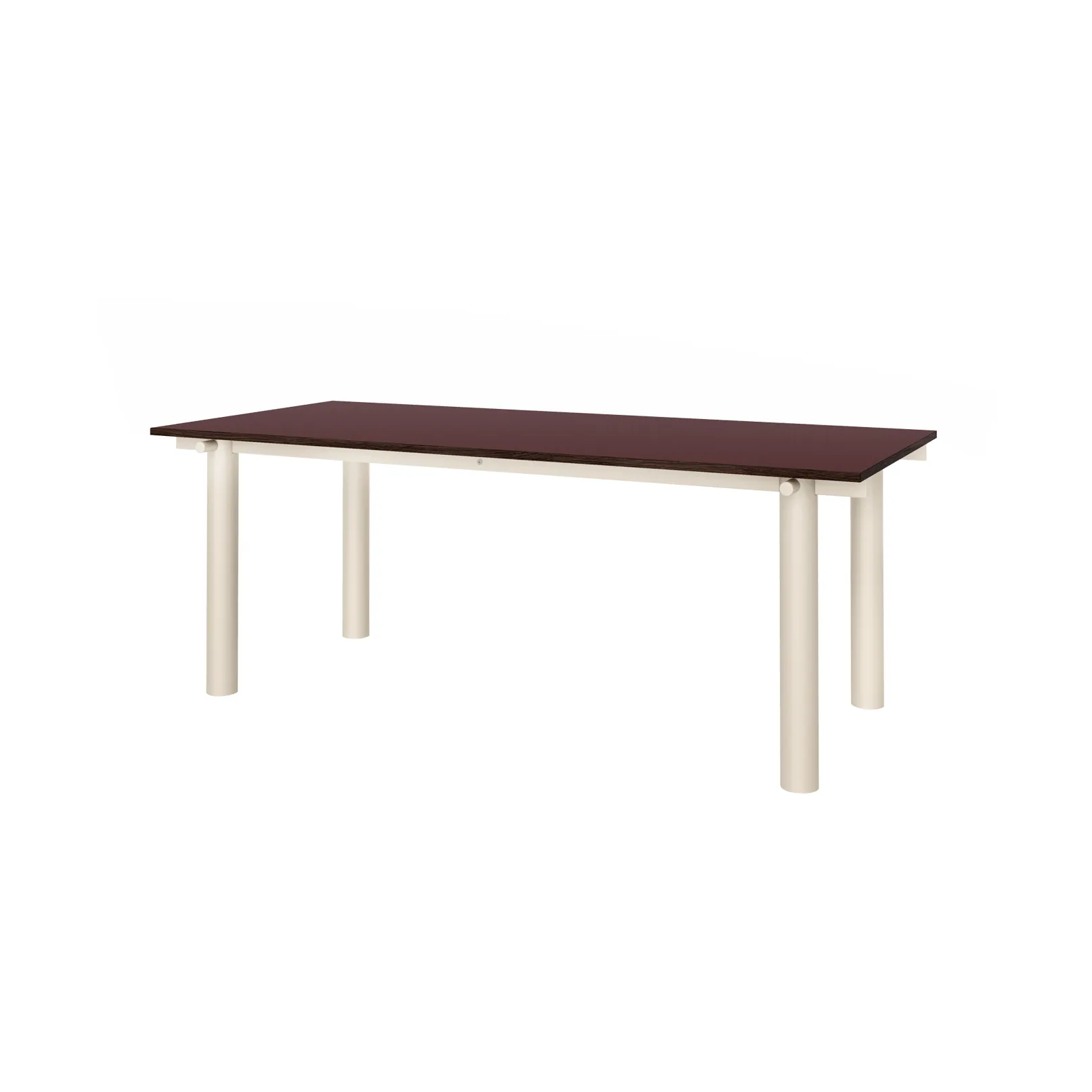 Atura matbord, Light cashmere-burgundy, 90x200 cm Ferm Living
