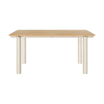 Atura matbord - Light cashmere-ekfanér, 90x160 cm - Ferm Living