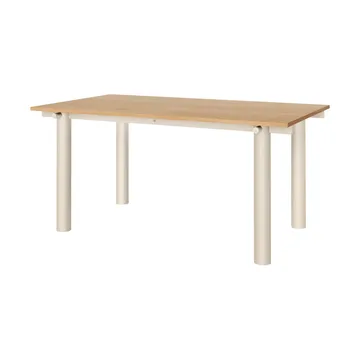 Atura matbord - Light cashmere-ekfanér, 90x160 cm - Ferm Living