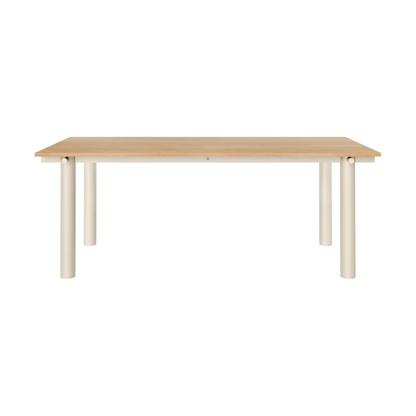 Atura matbord, Light cashmere-ekfanér, 90x200 cm Ferm Living